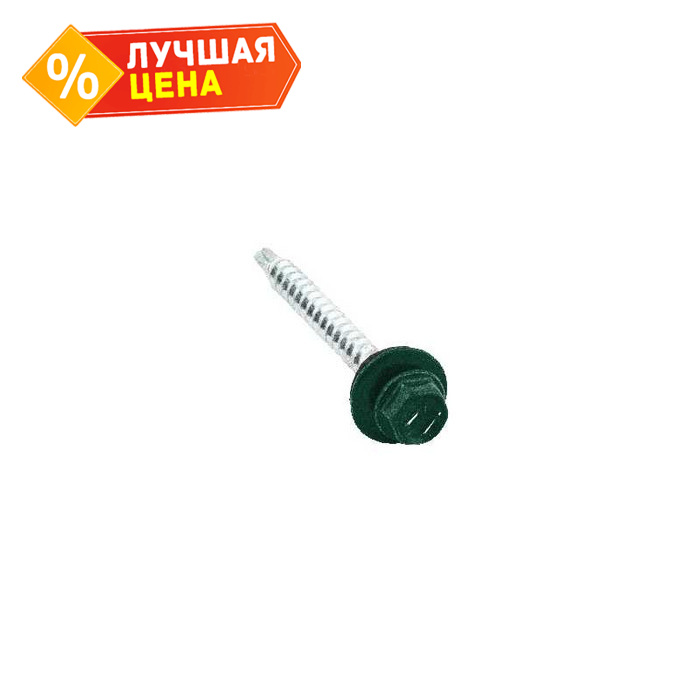 Саморезы 4,8х50 RAL 6005 (Даксмер)