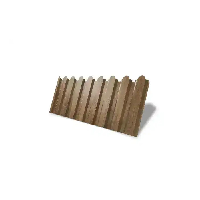 Профлист Grand Line фигурный C20A Print Elite 0.45 мм Antique Wood