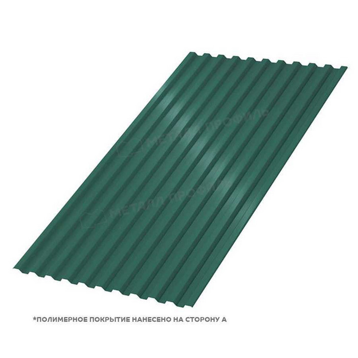 Профлист Металл Профиль С-21 0,5 NormanMP RAL 6005 Зеленый мох